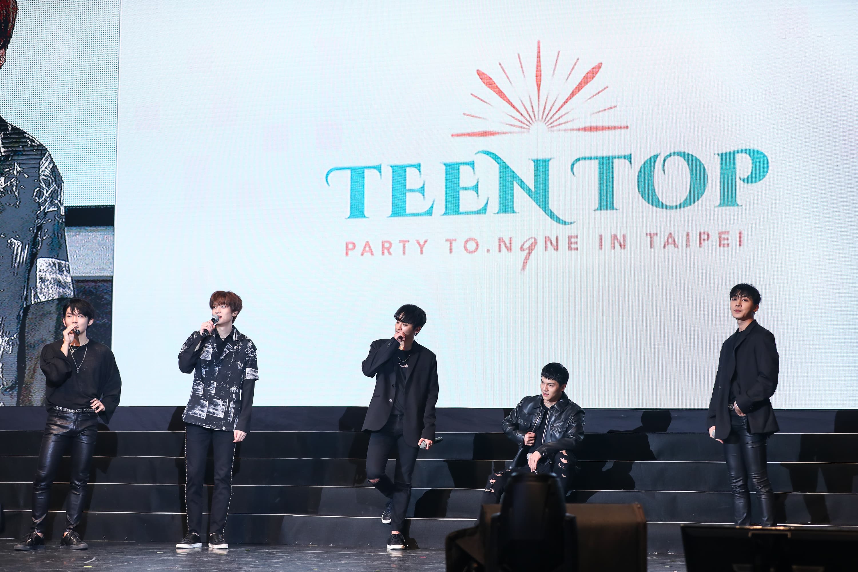 TEEN TOP帶來多首熱歌勁舞。（海樂提供）