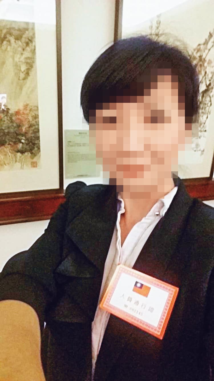 陳姓外交官的妻子（圖）向丈夫坦承是何建功的小三，雙方性生活美好，連何妻也知情。（翻攝臉書）