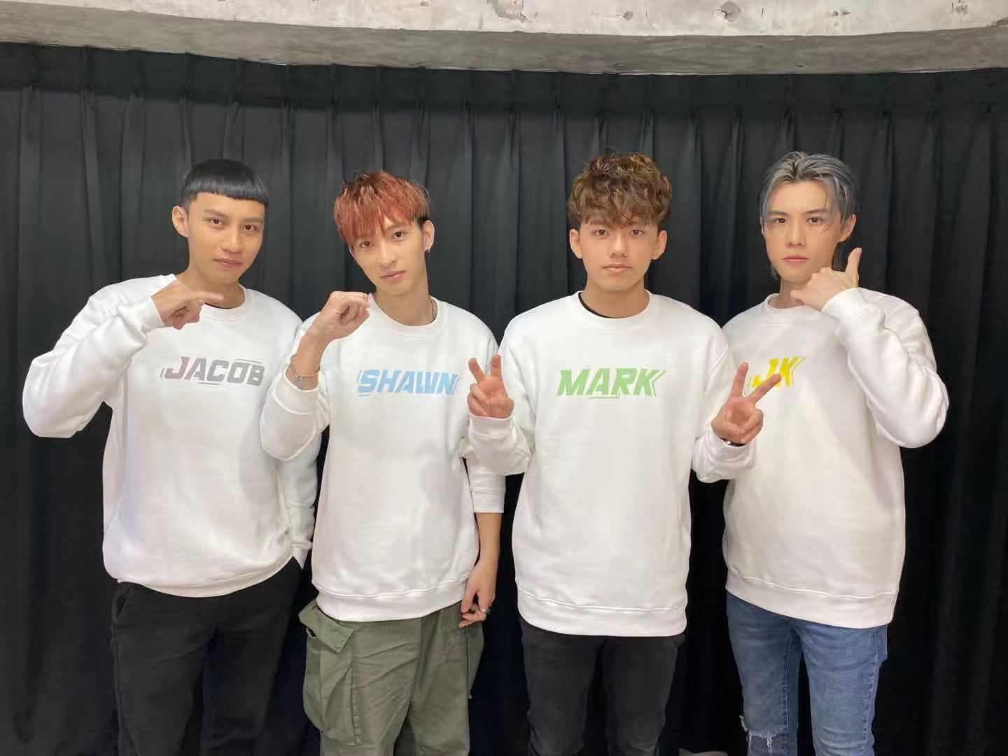noovy四位團員平均年齡才21歲，包括鼓手Mark、貝斯手Jacob、吉他手JK、主唱Shawn。（翻攝自臉書）