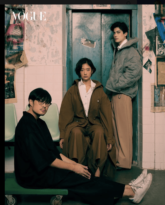 近期3人在泰國密集受訪接受宣傳。（翻攝自Vogue Thailand臉書粉絲頁）