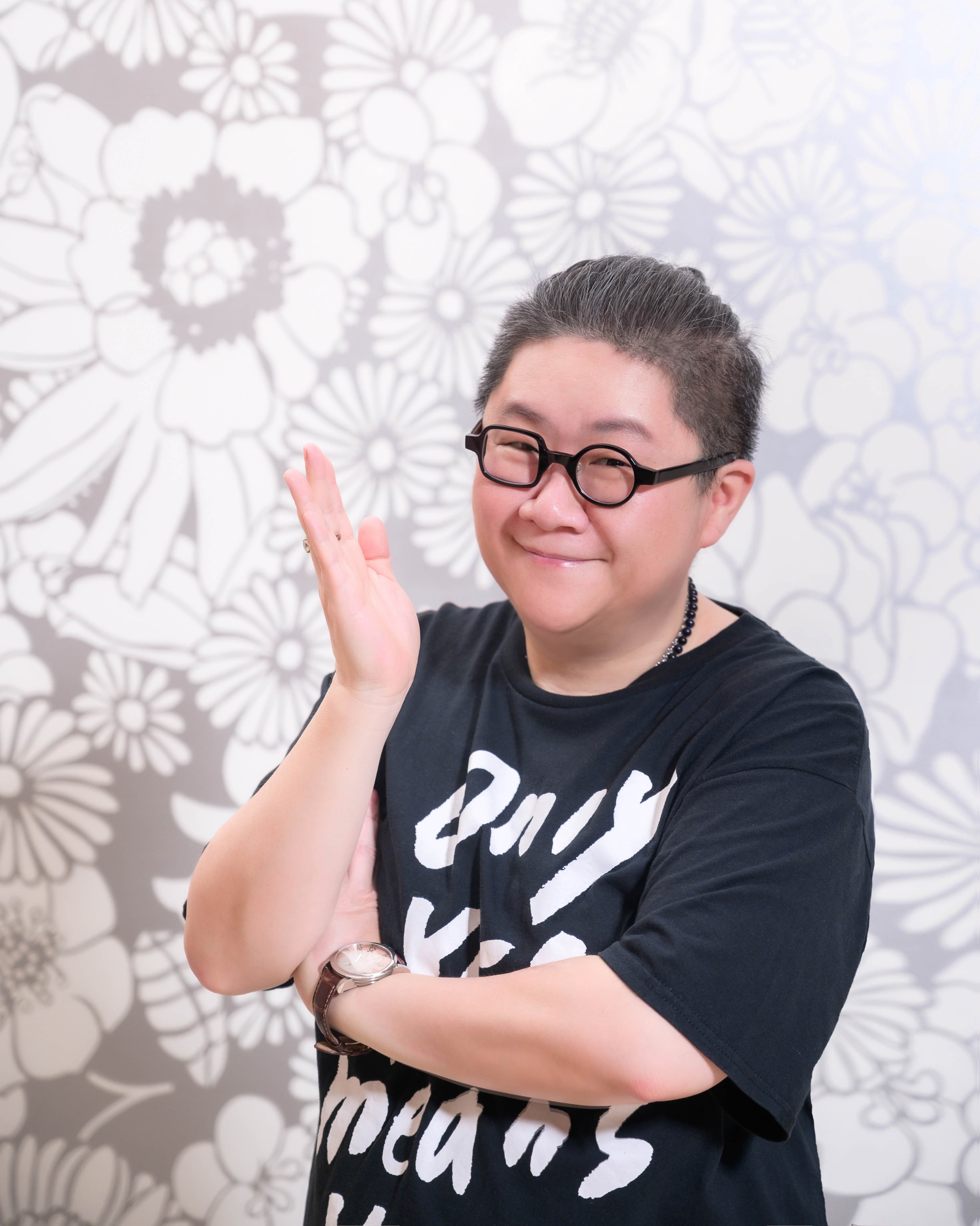 張藍云（toto）現職是杰威爾唱片企宣與藝人經紀主管。（POP RADIO提供）