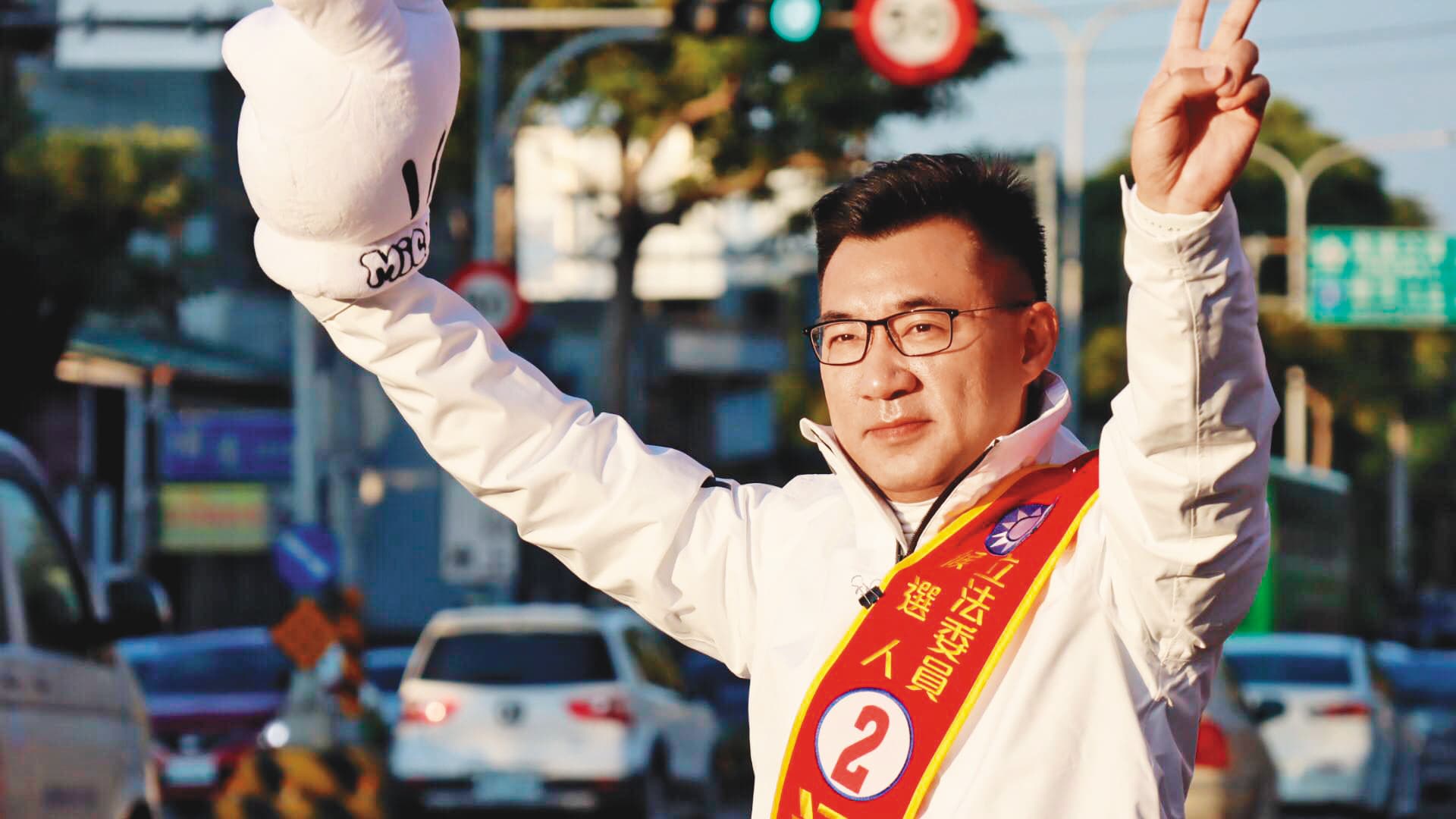 紅派少主、青壯派立委江啟臣連任成功，再度被指名參選黨主席，率領黨內改革。（翻攝江啟臣臉書）