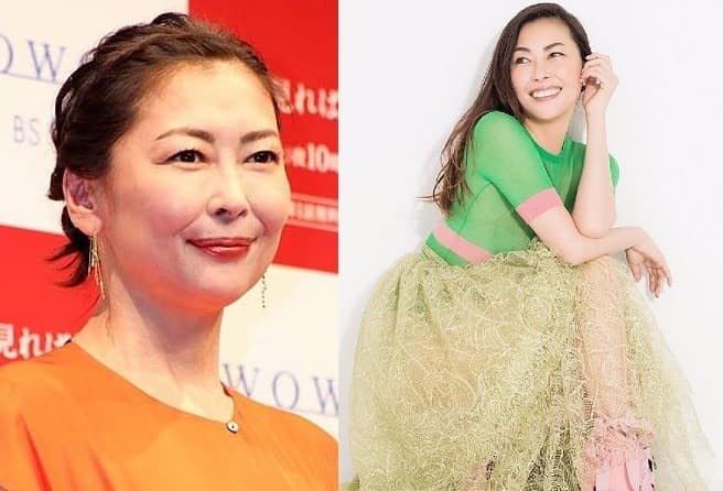 中山美穗近期出席新劇記者會，被拍到臉部浮腫的崩壞照。（翻攝自日本雅虎、中山美穗IG）