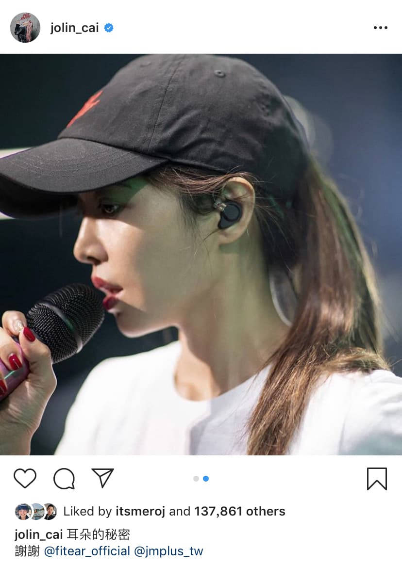 蔡依林維持社群溫度，經常發文po照。（翻攝自蔡依林Instagram）