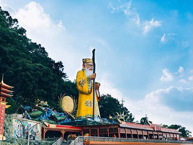 烘爐地南山福德宮。（翻攝自新北市觀光旅遊網）