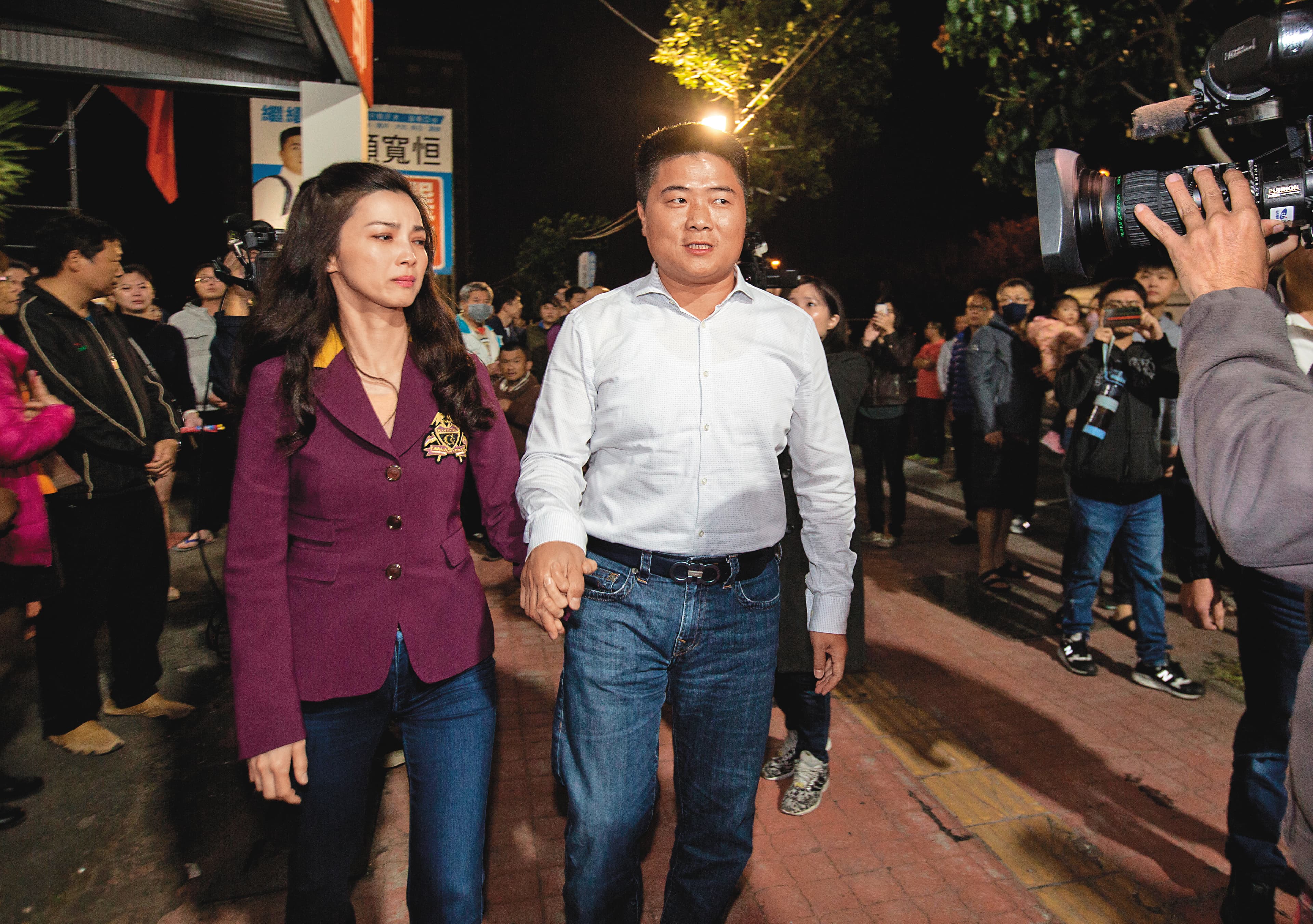 落選的國民黨立委顏寬恒的研究室位於青島二館。