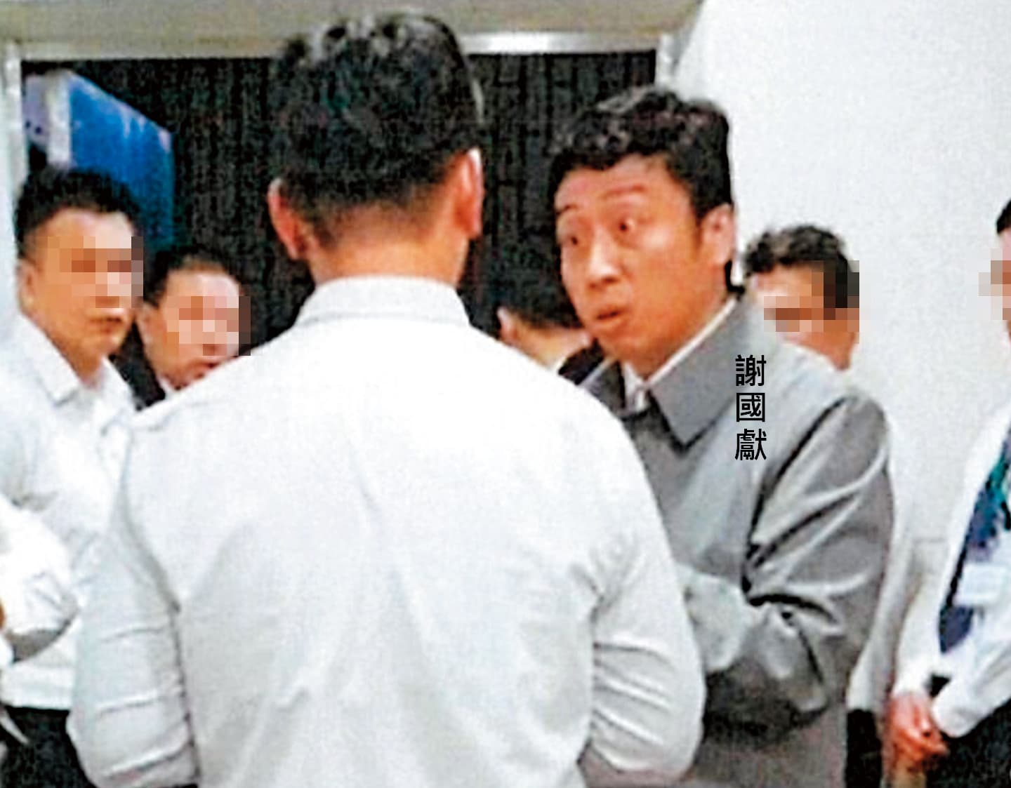 涉嫌與黑道介入長榮集團經營權的謝國獻，是張榮發三子張國政的連襟。（讀者提供）