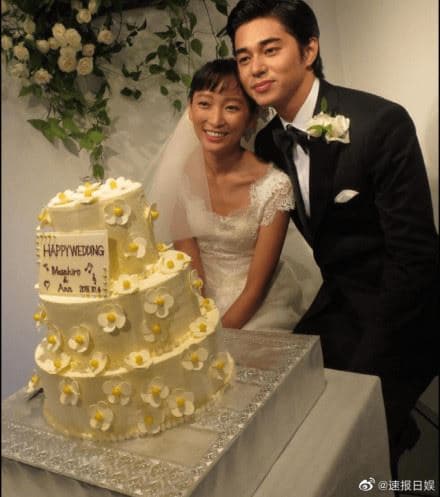 東出昌大與渡邊杏於2015年結婚，婚後育有二女一子。（網路圖片）