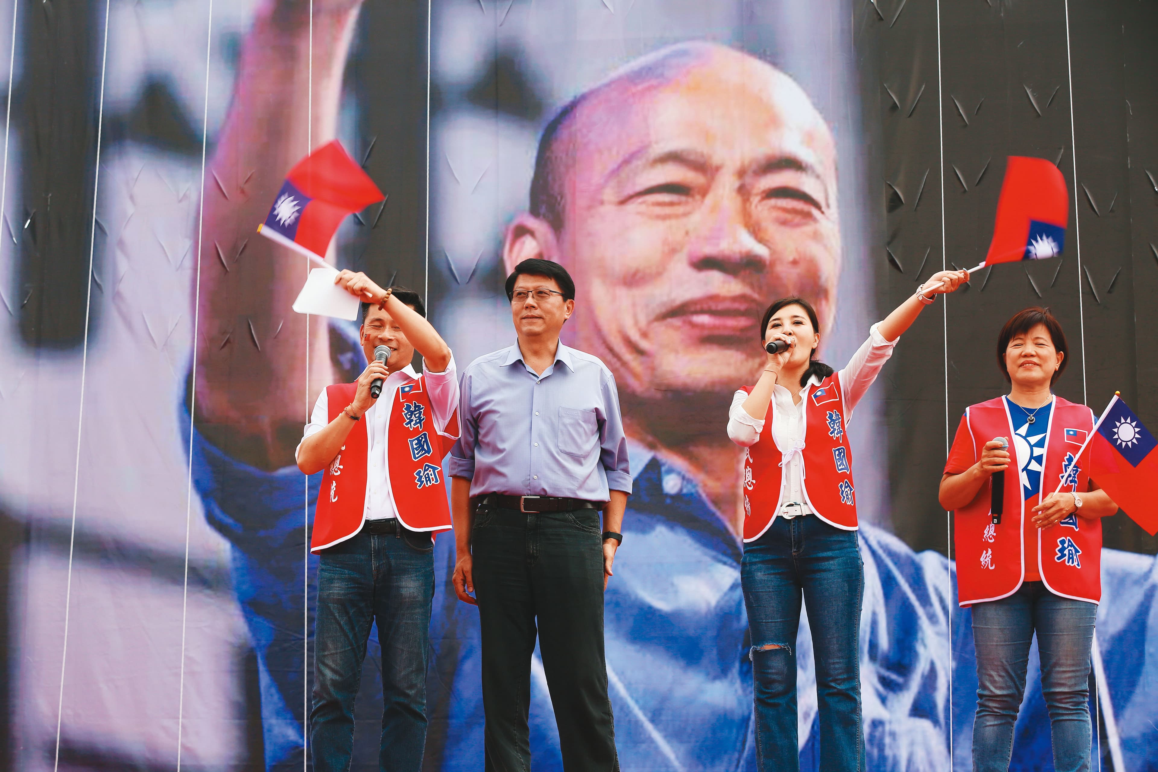 擔任韓國瑜競選辦公室副執行長的謝龍介，最後並未參選國民黨主席。