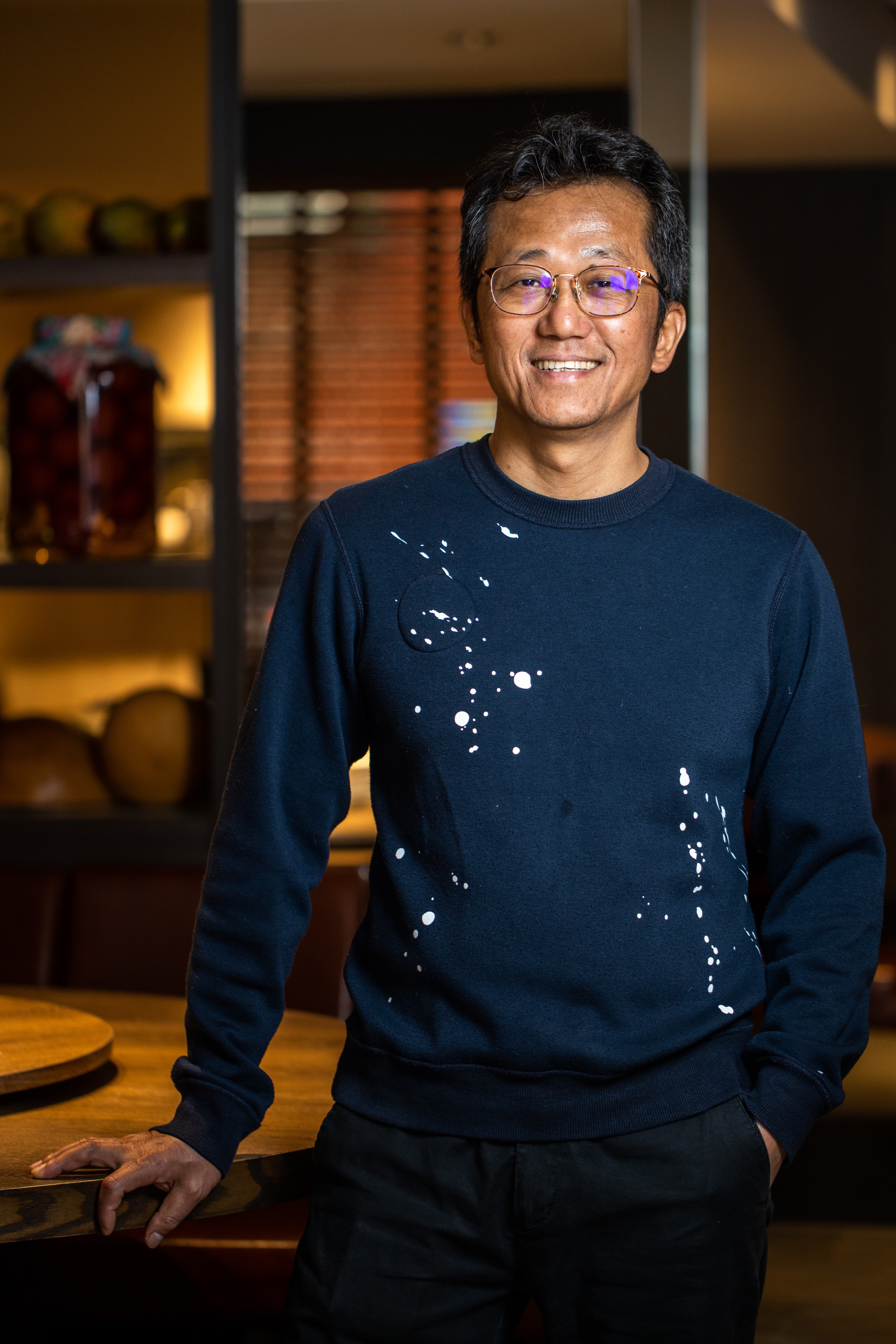 老闆劉德興是來自桃園新屋區的客家人。