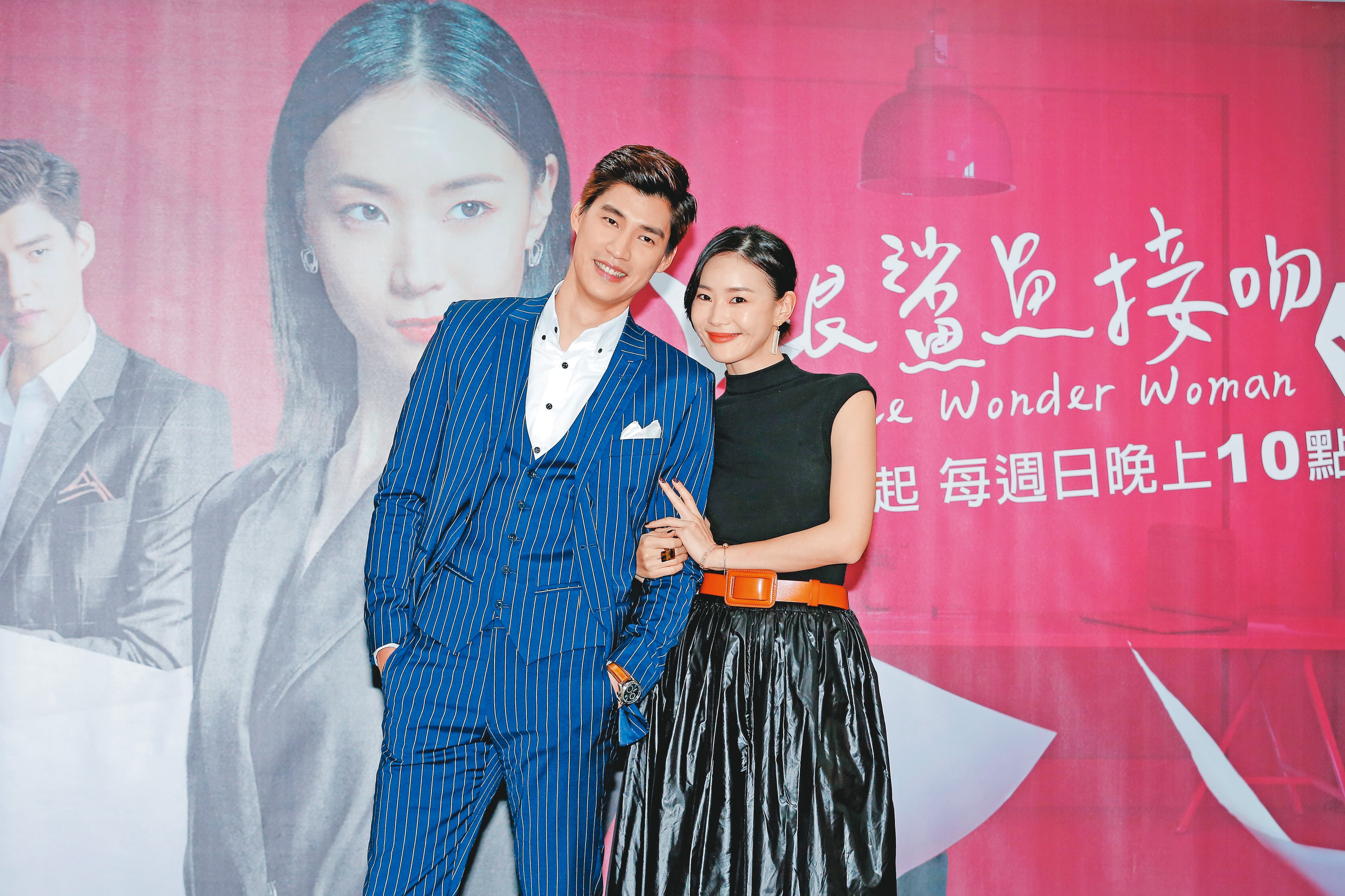 三立偶像劇《跟鯊魚接吻》曾傳出力邀張立昂演出，但後來由羅宏正（左）、鍾瑶（右）出線。