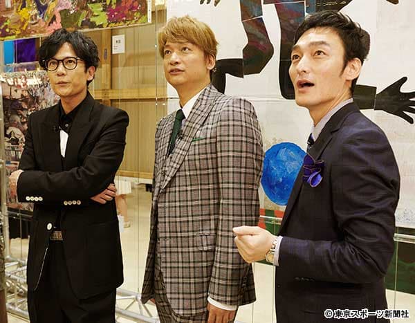 稻垣吾郎、 草彅剛與香取慎吾在SMAP解散後重組，取名「新的地圖」。（翻攝自網路）