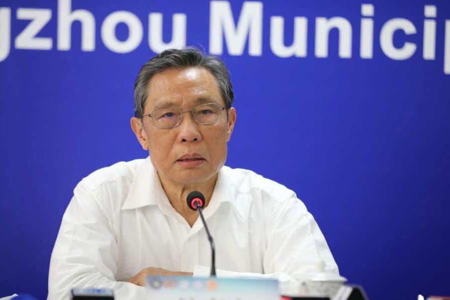 鍾南山已協助鴻海集團大陸廠區防疫強化，提供具體建議指南促使鴻海集團加速復工、防疫堅固的策略。（翻攝自微博）