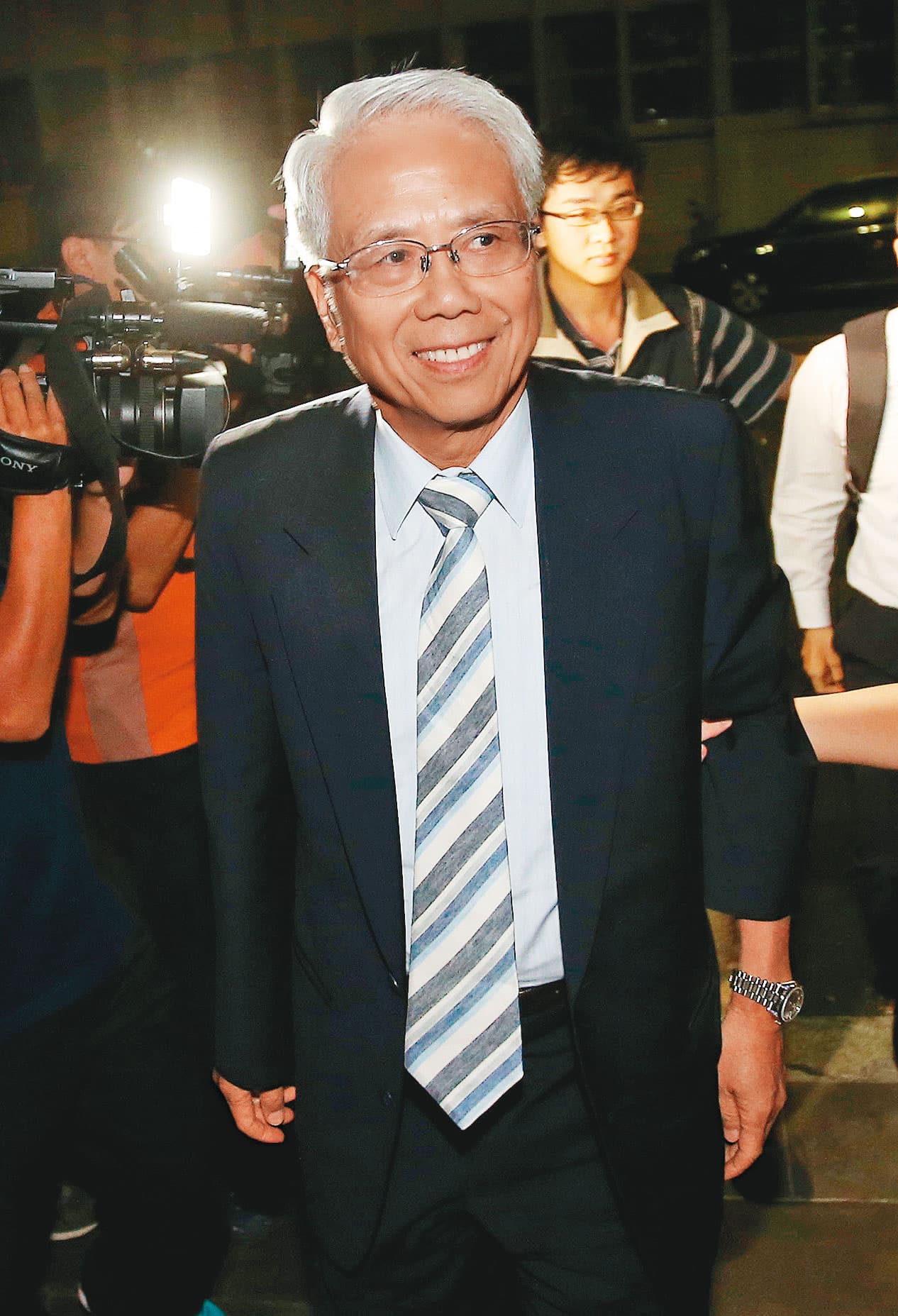 寶佳資產董事長林陳海（圖）前年插旗台新金，讓吳東亮相當緊張。（中央社）