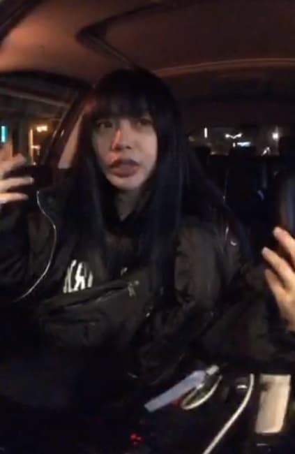 林吟蔚開直播描述在西門町遇到色狼的經歷。（翻攝自林吟蔚臉書）