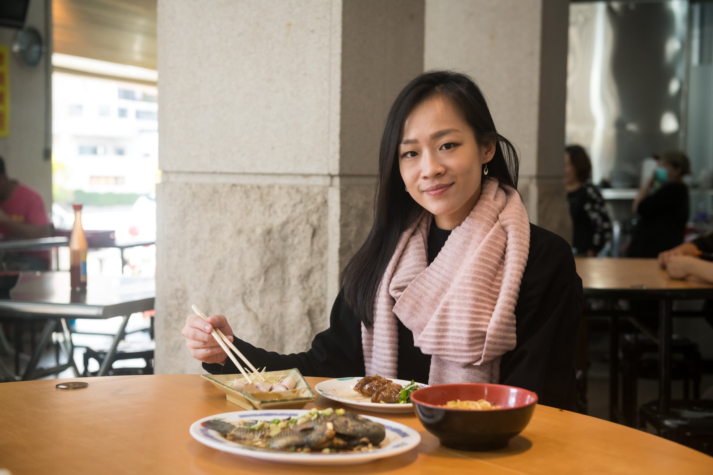 台中超人氣法式甜點店「CJSJ」老闆莊如推薦有懷舊眷村味的「湖南味」。