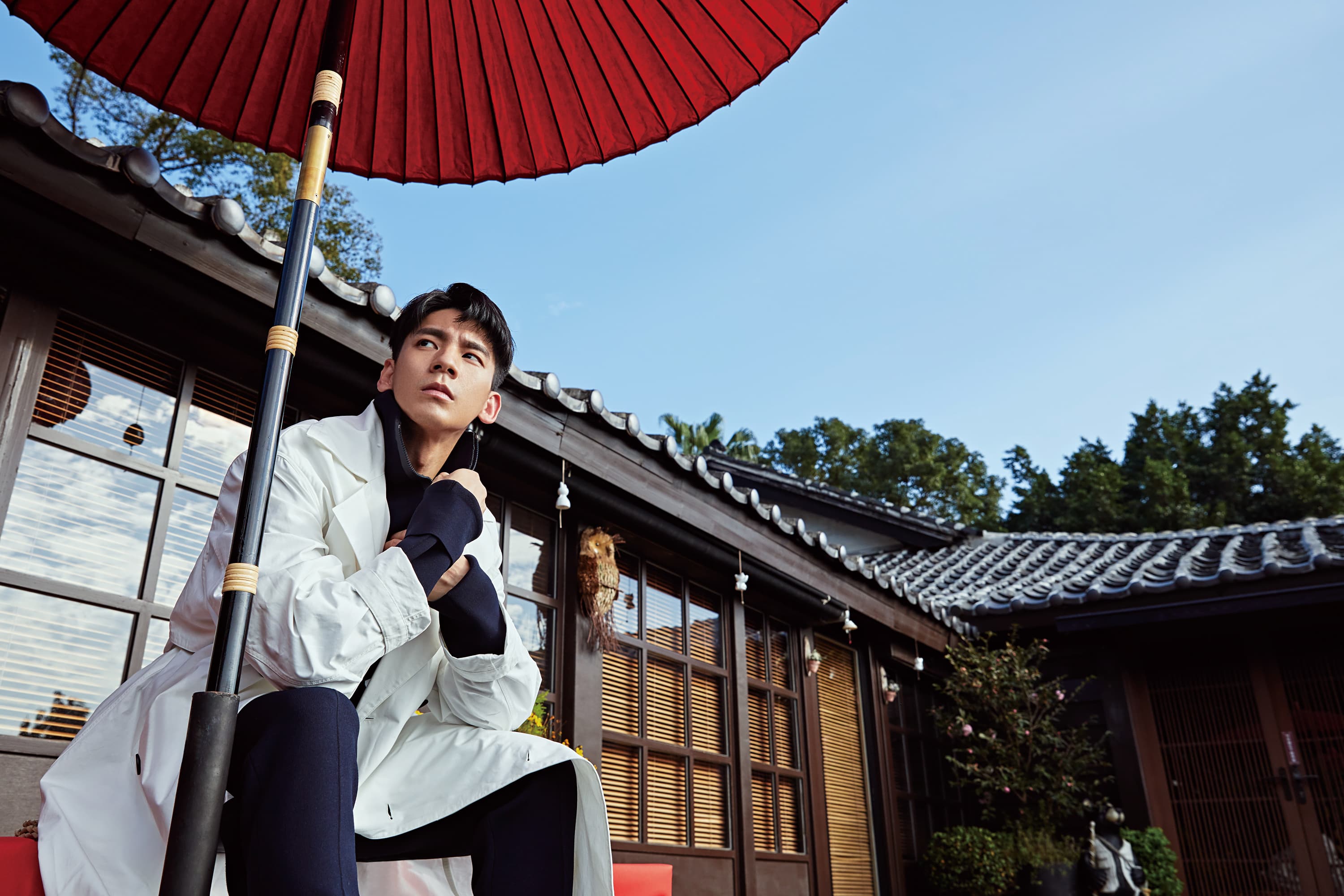 有份主演的電影《怪胎》預計今年上映，在劇中他飾演一個不停洗手的強迫症患者。（潮旅Ciao）