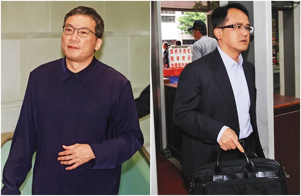 《會計法》修法將國務機要費除罪，可為扁昔日幕僚馬永成（左）、林德訓（右）解套。