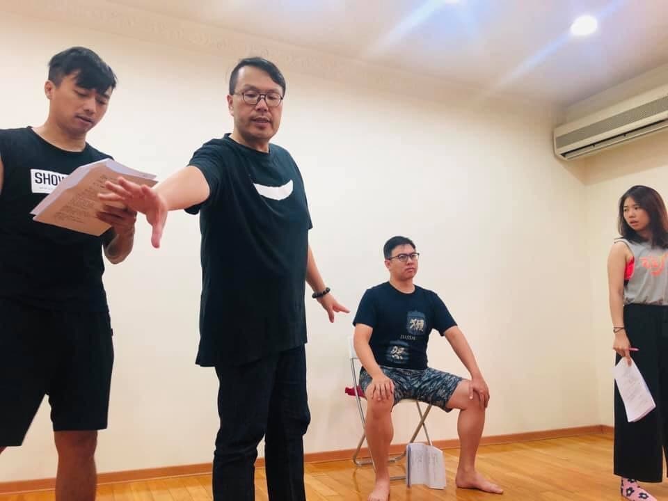 為求表演元素自然，《英雄的英雄》動畫製作前先由演員排練，經動態捕捉後再修改分鏡。（童年漫畫提供）