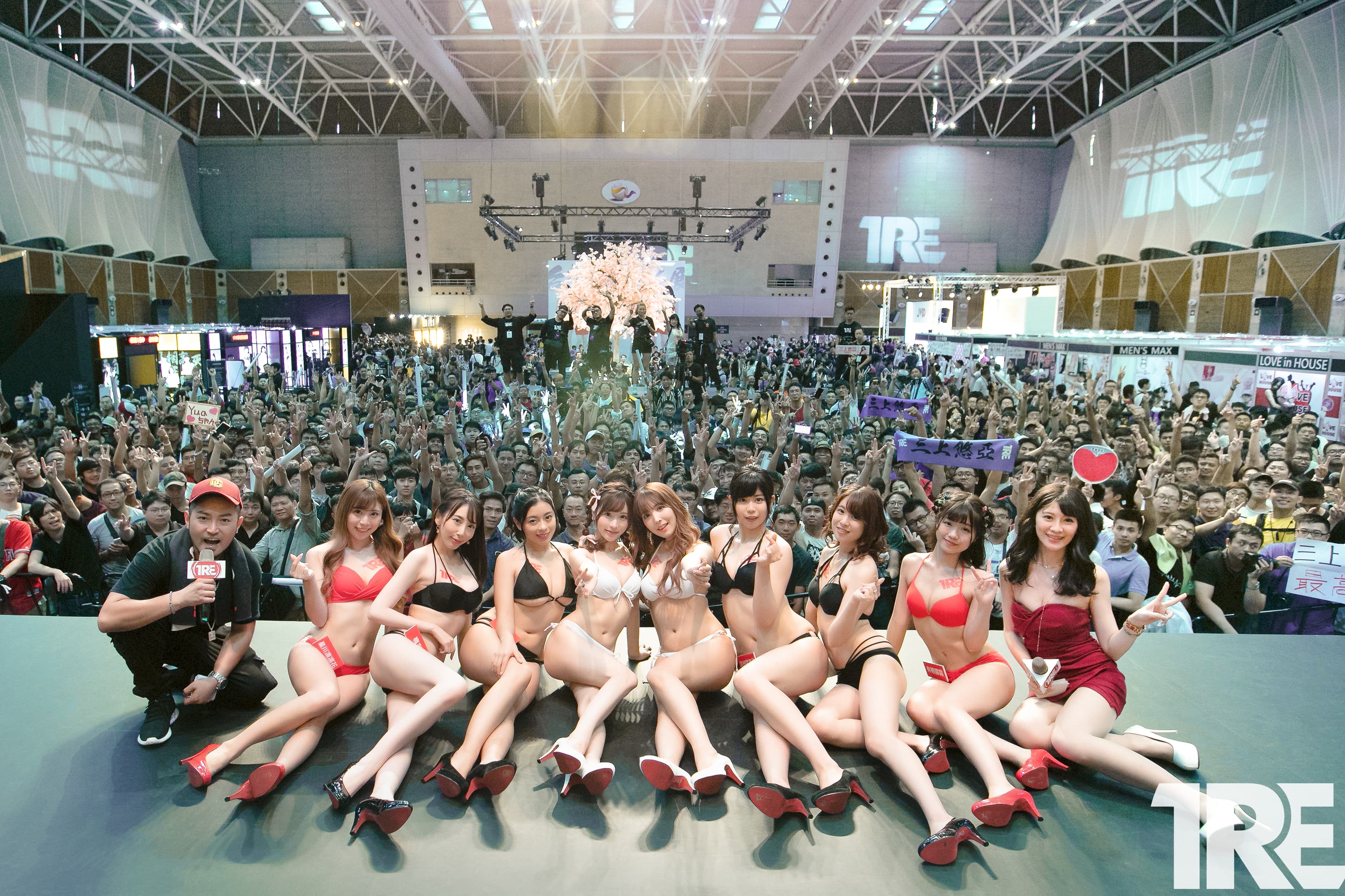 TRE台北國際成人展每年吸引超過10萬人次參加，今年因新冠肺炎疫期宣布取消。（JKF提供）
