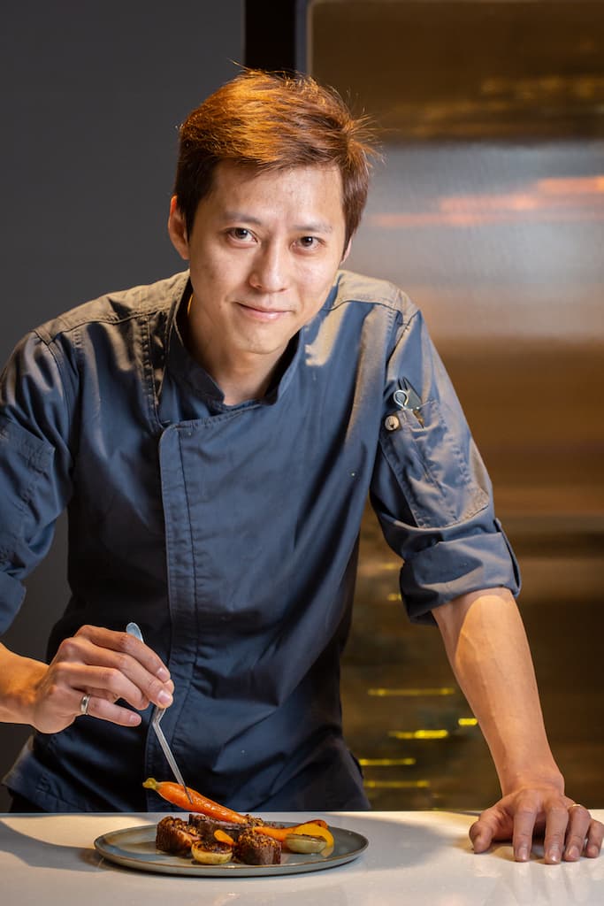 主廚葉鎮宇（Eden）擅長在西式料理中融合台式元素。