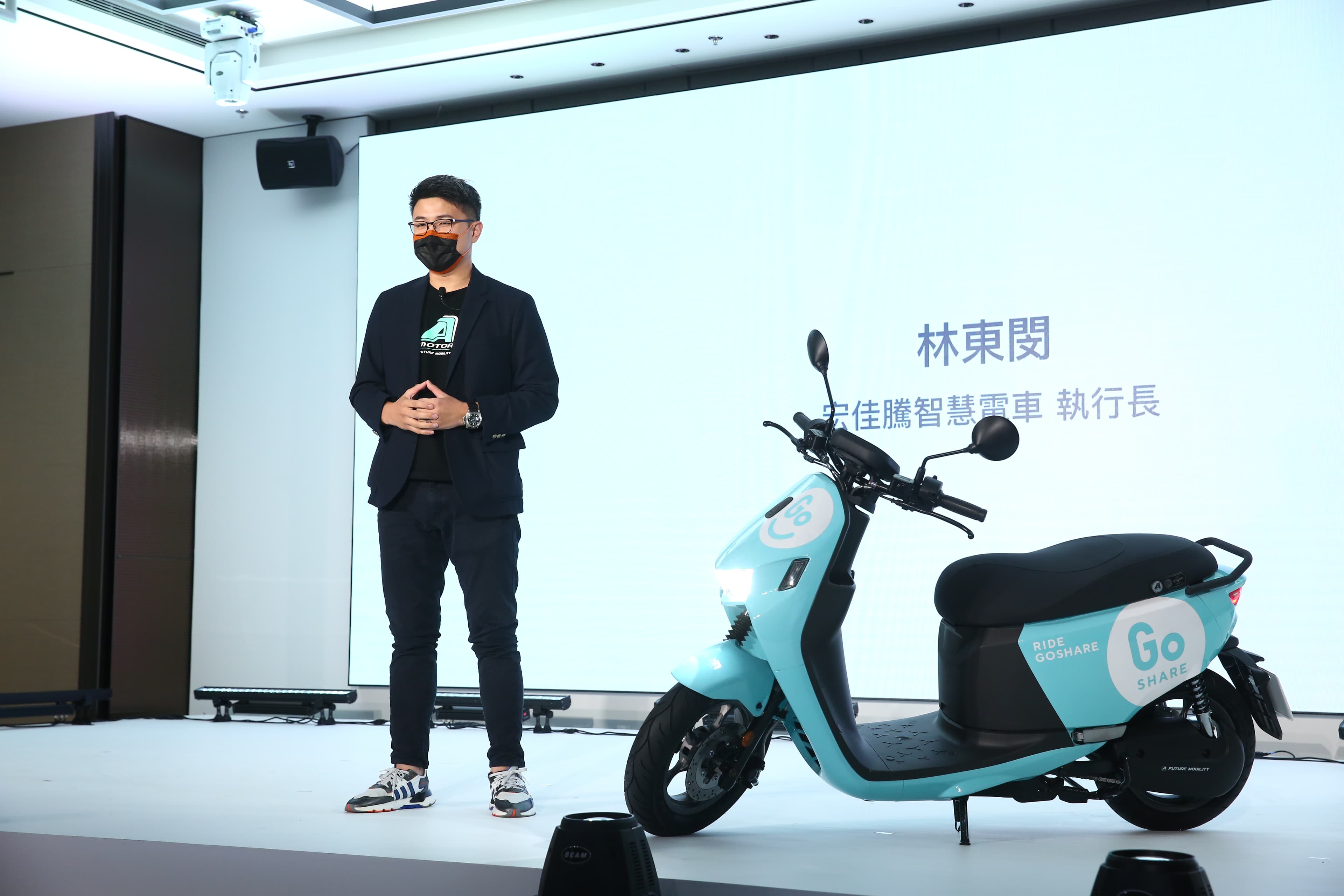 宏佳騰智慧電車執行長林東閔。