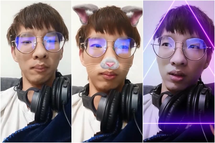 YouTuber小玉貌似想道歉，不過3段影片都只說到「對…」就卡掉。（翻攝自小玉IG）