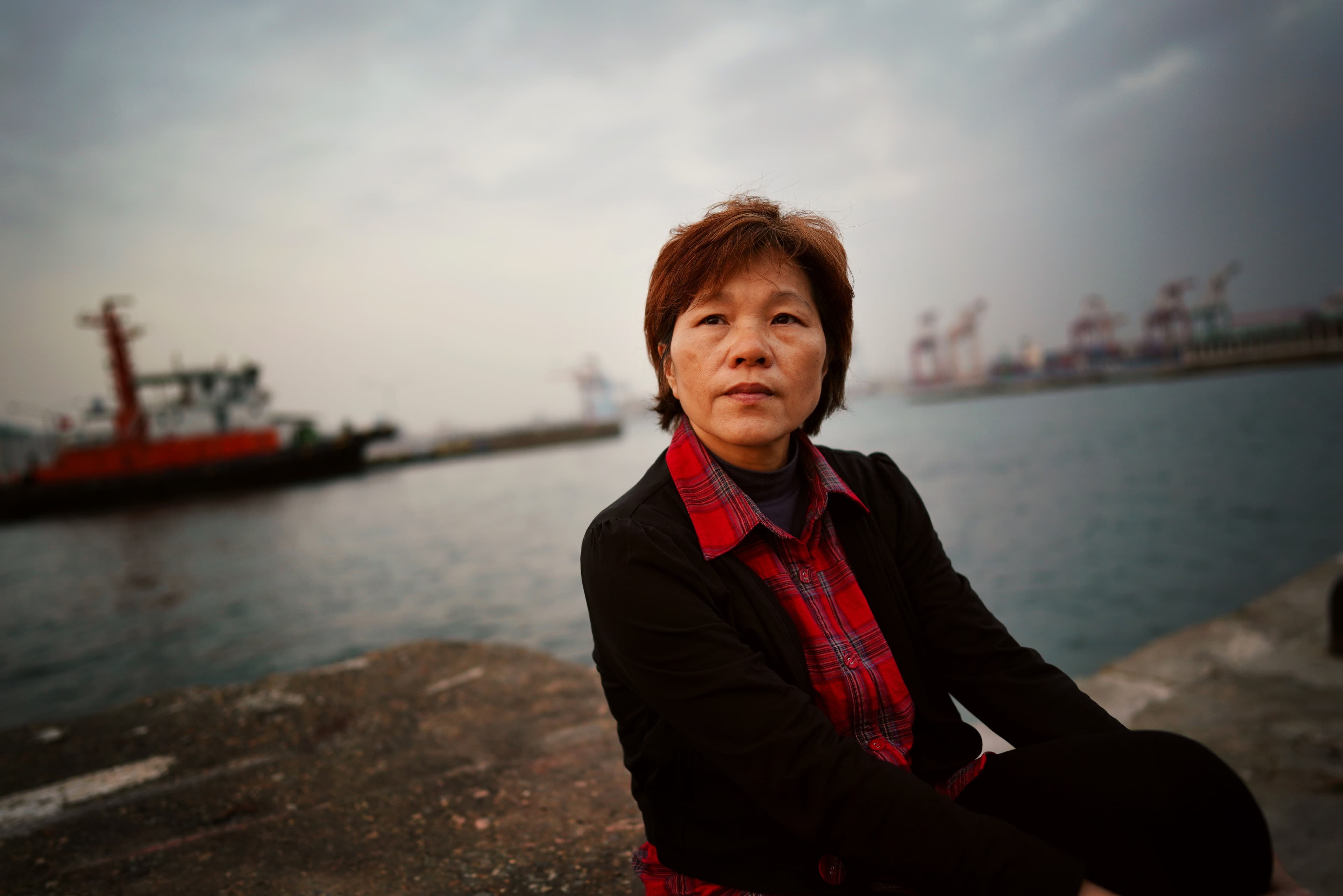 為損失權益的紅毛港人討公道，洪芳騏說那份寄託重到精神難以負荷。