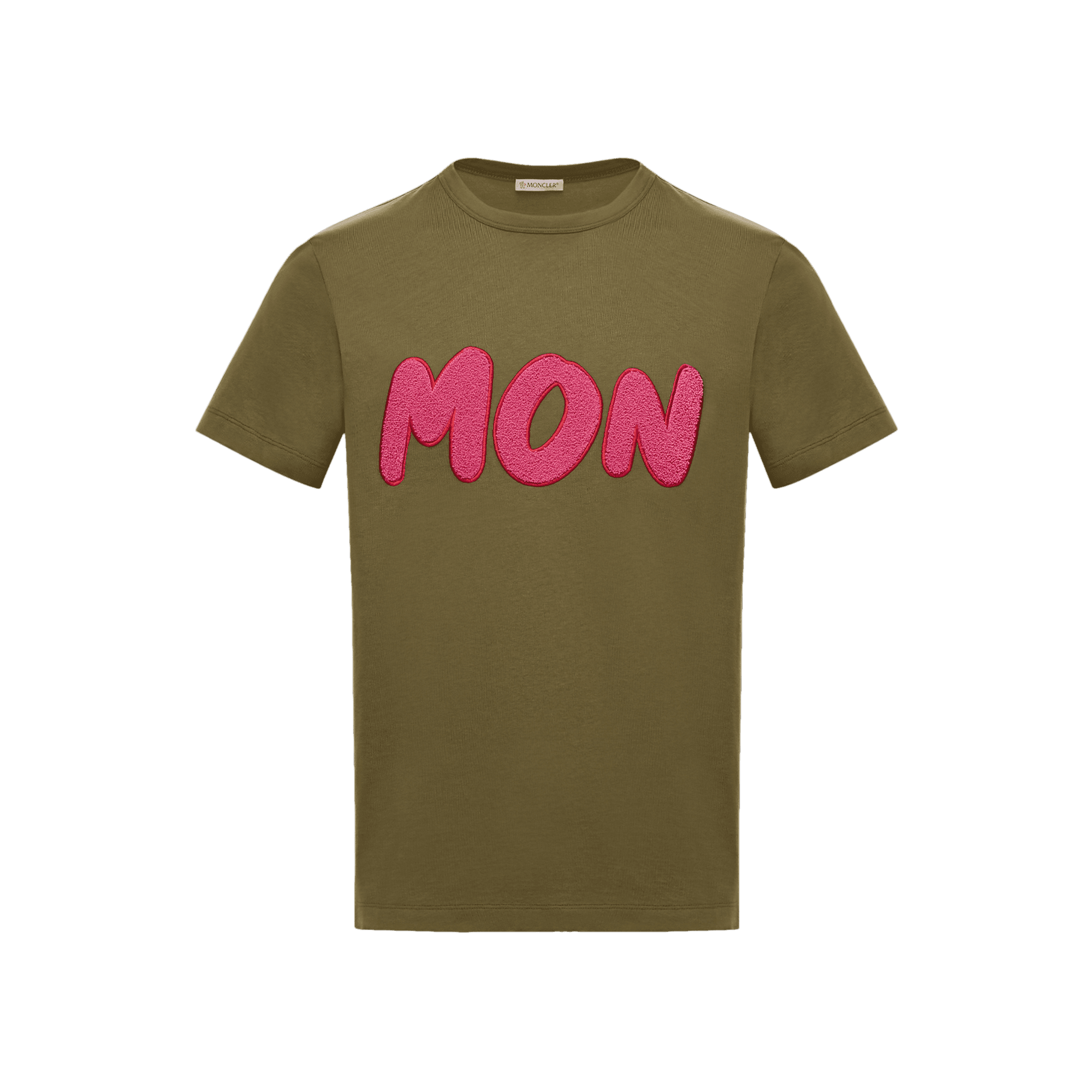 軍綠色短袖T-Shirt。NT$11,500（盟可睞提供）