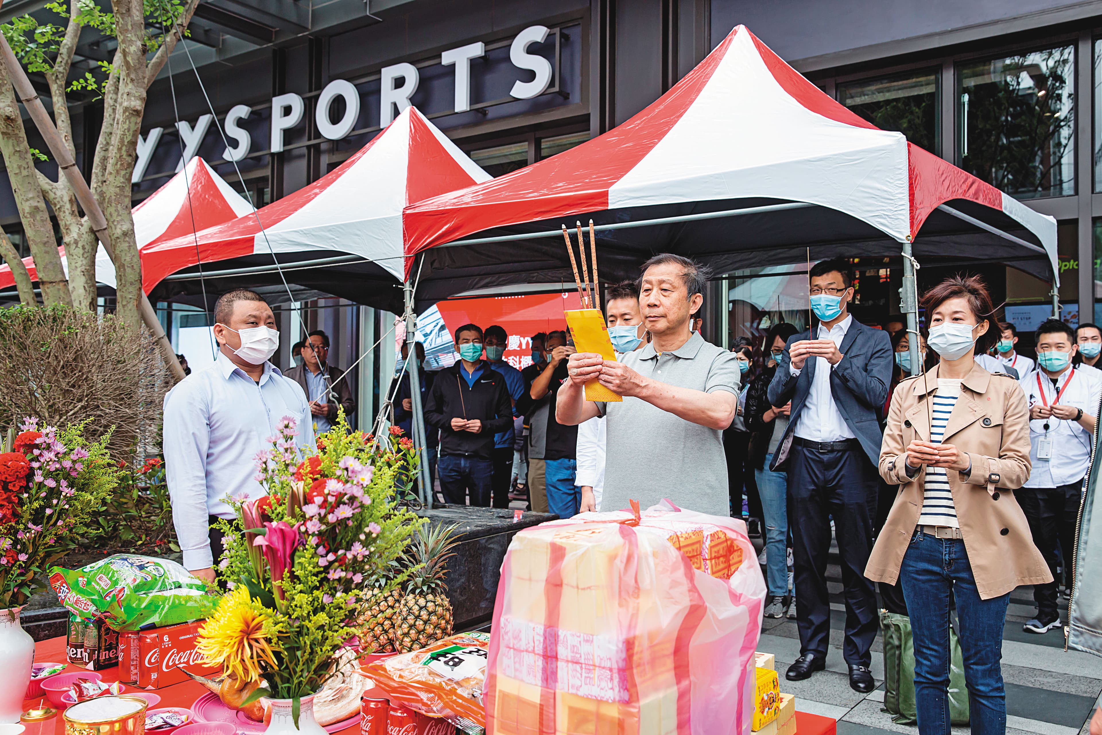 上週四「YYsports竹科概念店」低調成立，是寶成轉型計畫的關鍵一環。