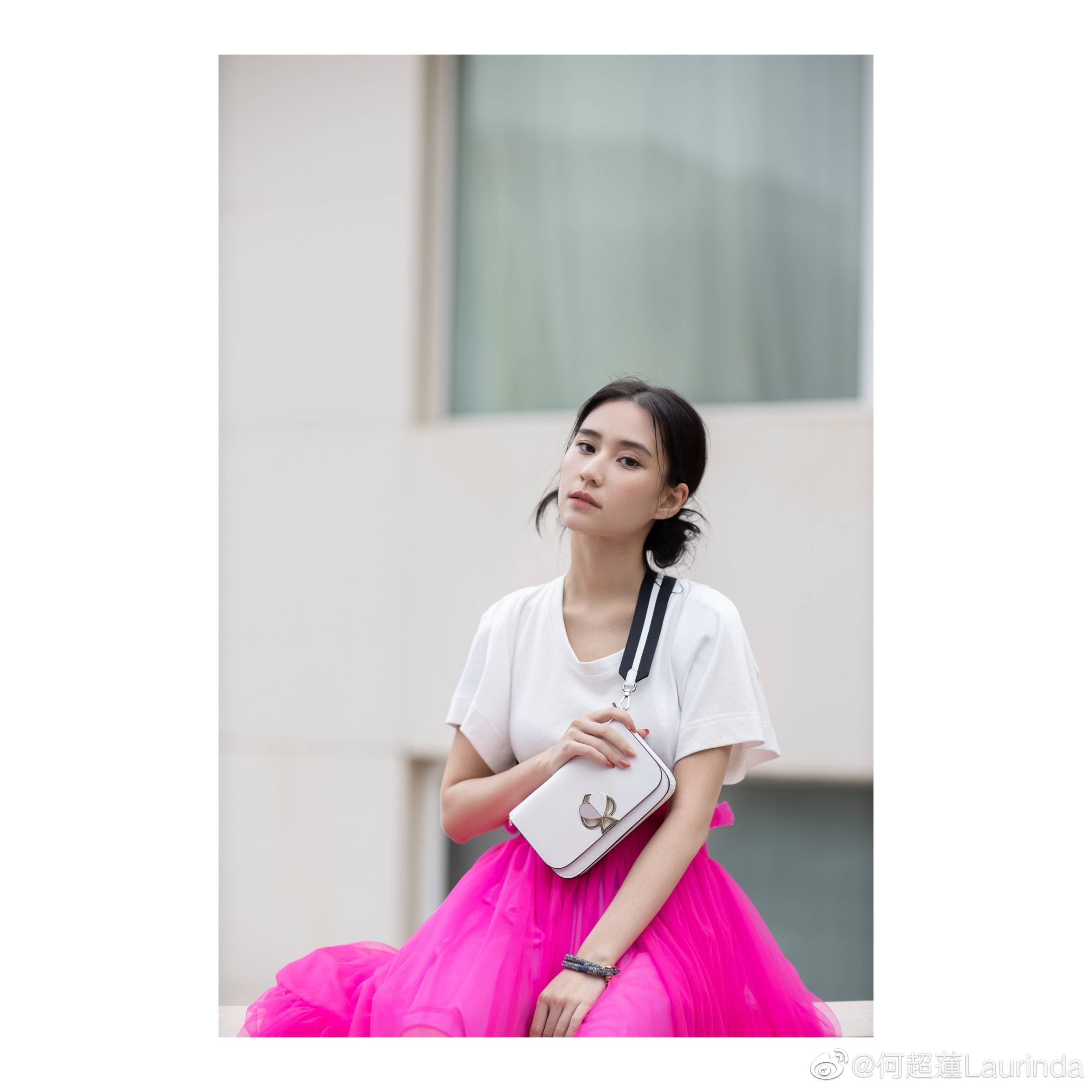 何超蓮跟周揚青很要好，兩人同在感情上遇上渣男，兩人互相加油。（翻攝何超蓮微博）