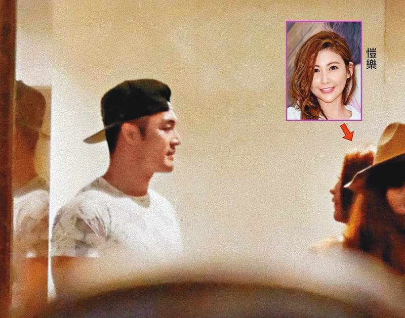 本刊曾經拍到愷樂有固定男友Ken，不過經周揚青這一爆，Ken也是綠雲罩頂。