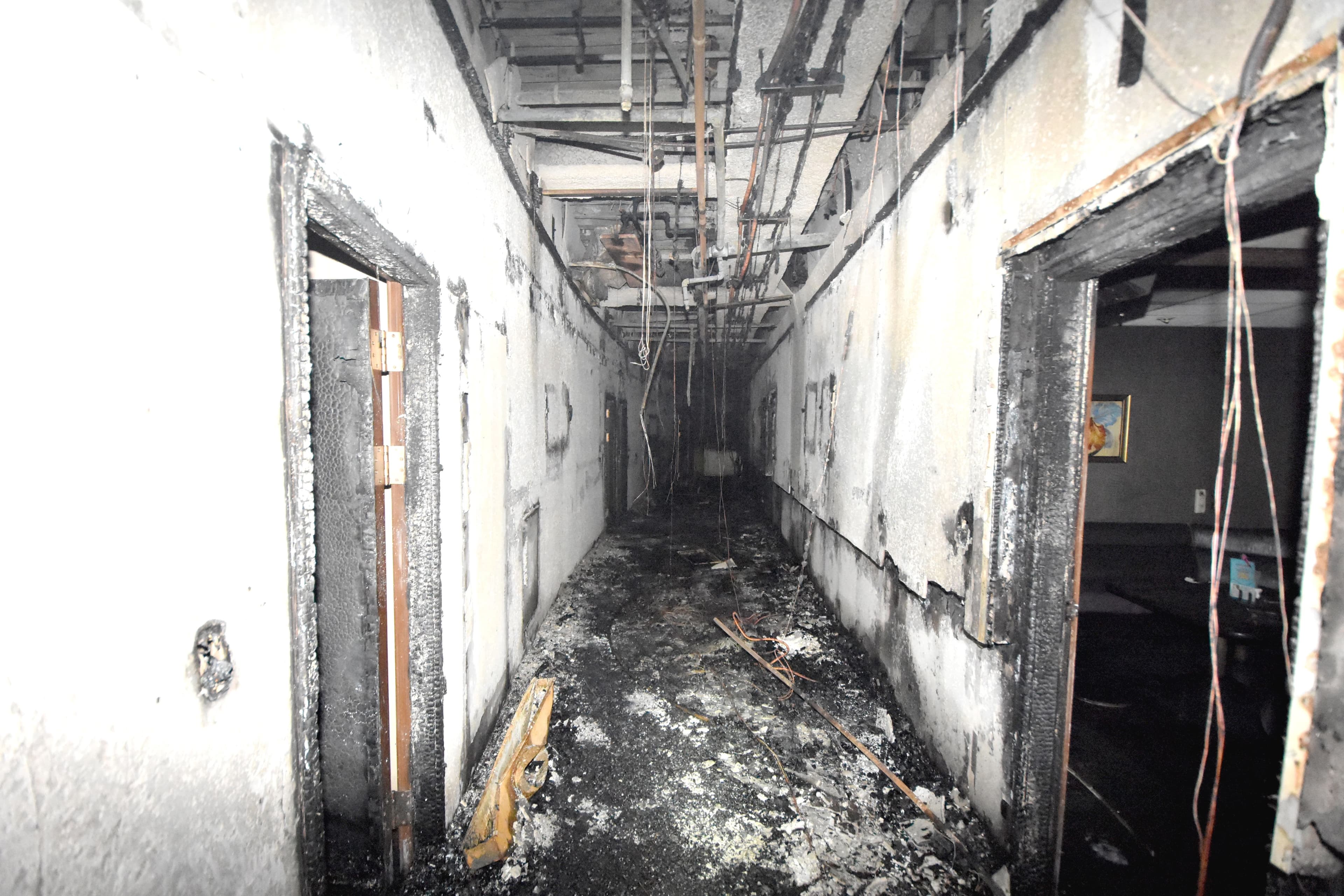 北市中山於林森錢櫃26日發生駭人火警，造成多人死傷。（翻攝畫面）
