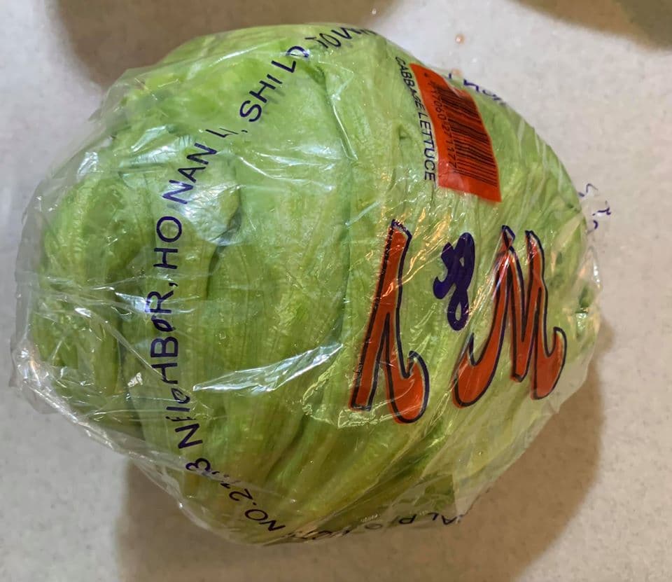 美生菜的處理也很重要。