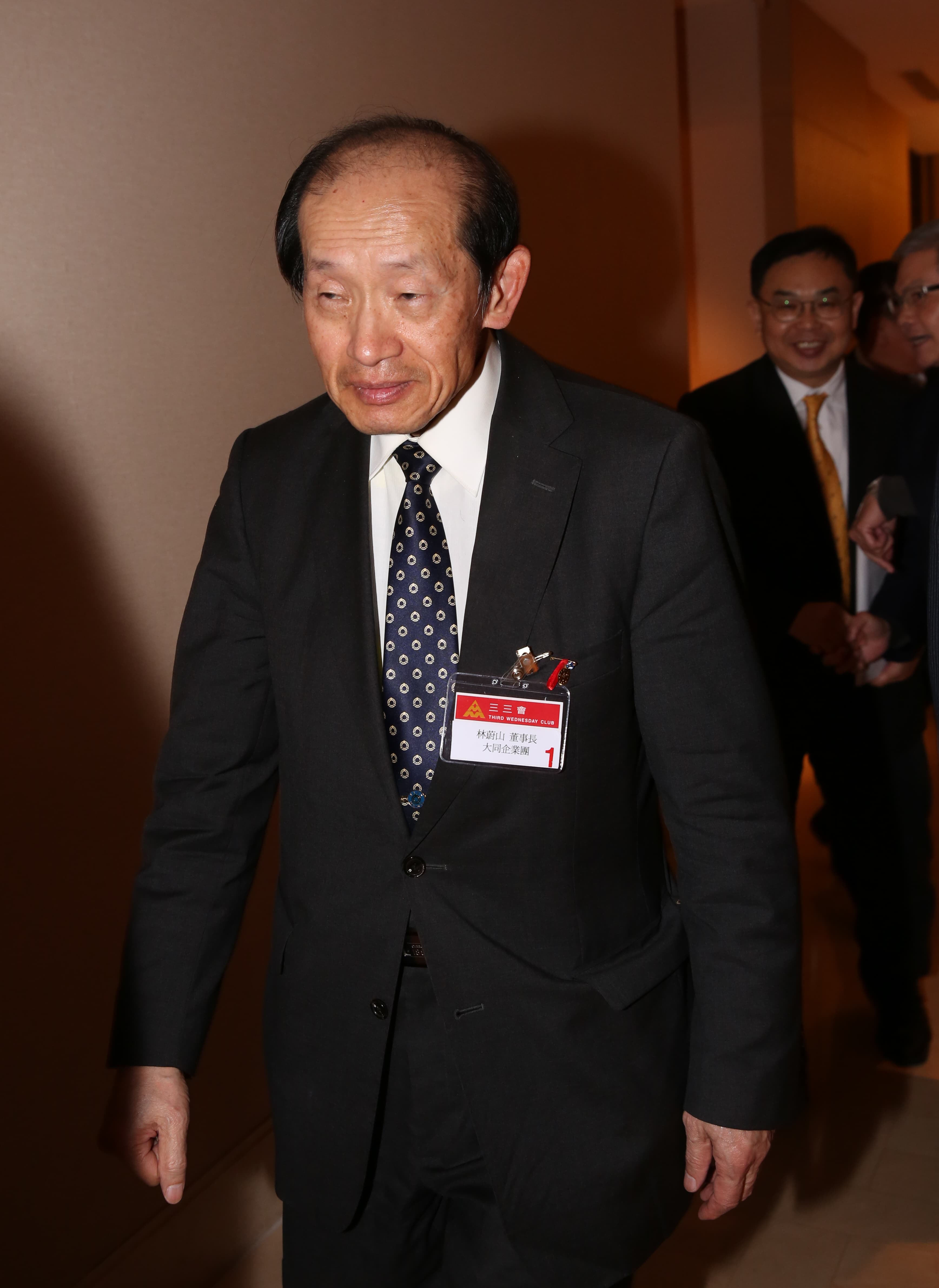 大同前董事長林蔚山因違反證交法，去年被判刑。 
