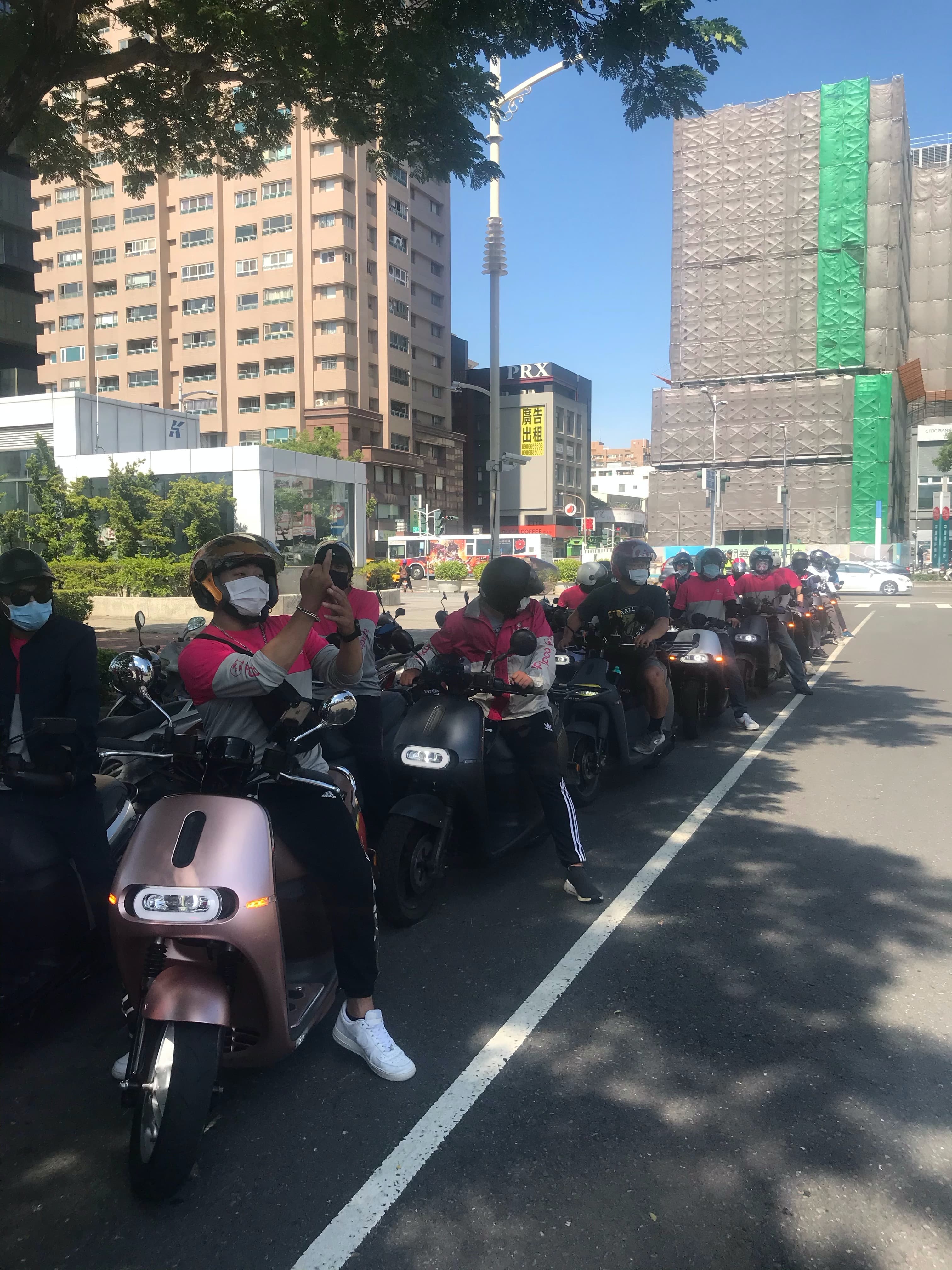 Gogoro業者未出面與抗議車主溝通，車主揚言不排除再上街抗議。（讀者提供）