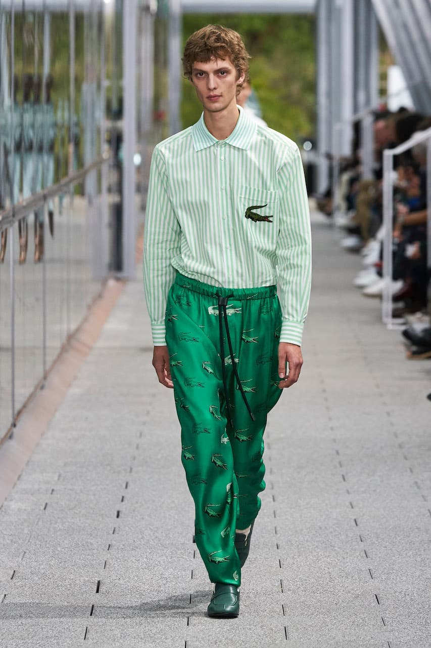 SS20 LACOSTE春夏秀款膠囊系列，價格店洽。（LACOSTE提供）