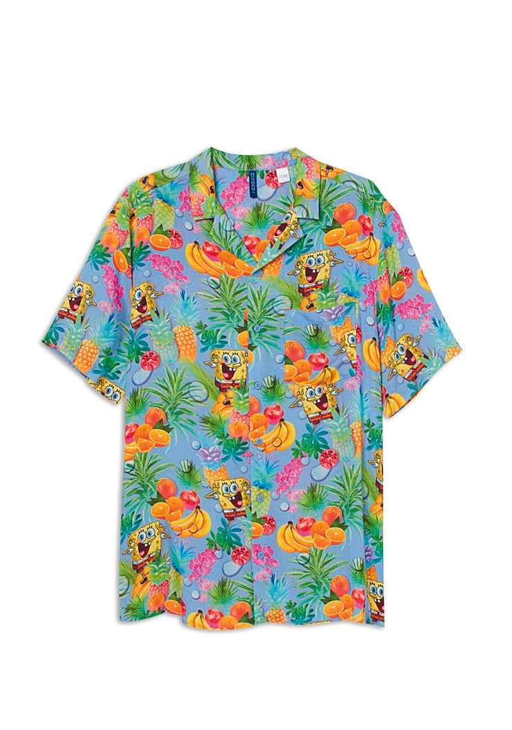海綿寶寶夏威夷衫NT$699。（H&M提供）