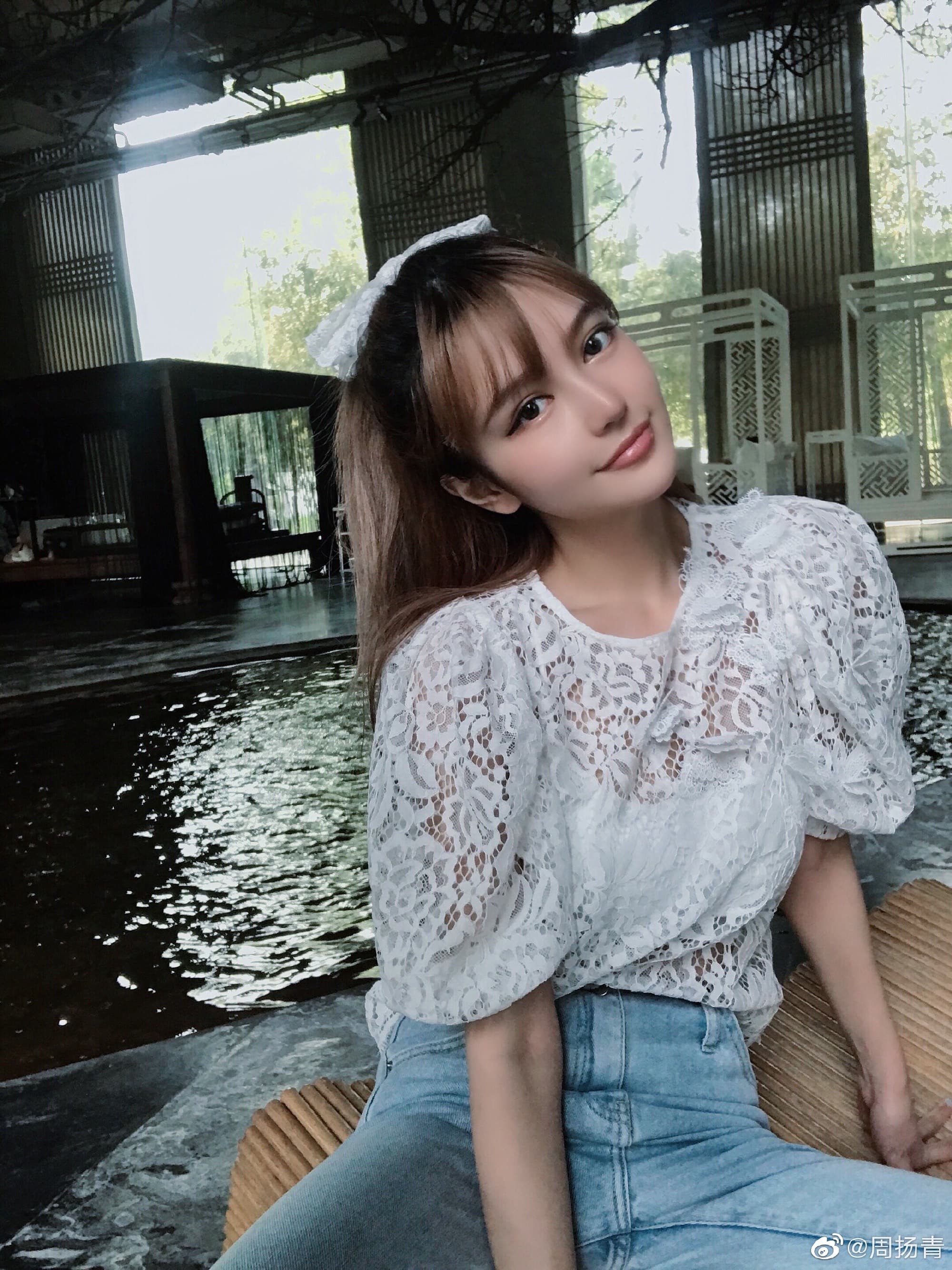 周揚青親揭與羅志祥分手始末。（翻攝自周揚青微博）
