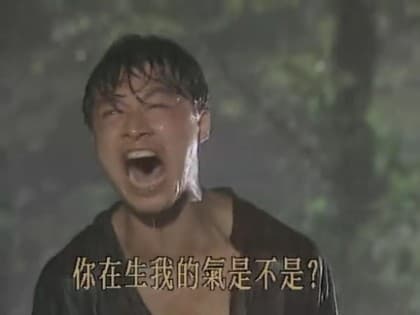 馬景濤以「咆哮」式的演技在網路上爆紅。（翻攝微博）