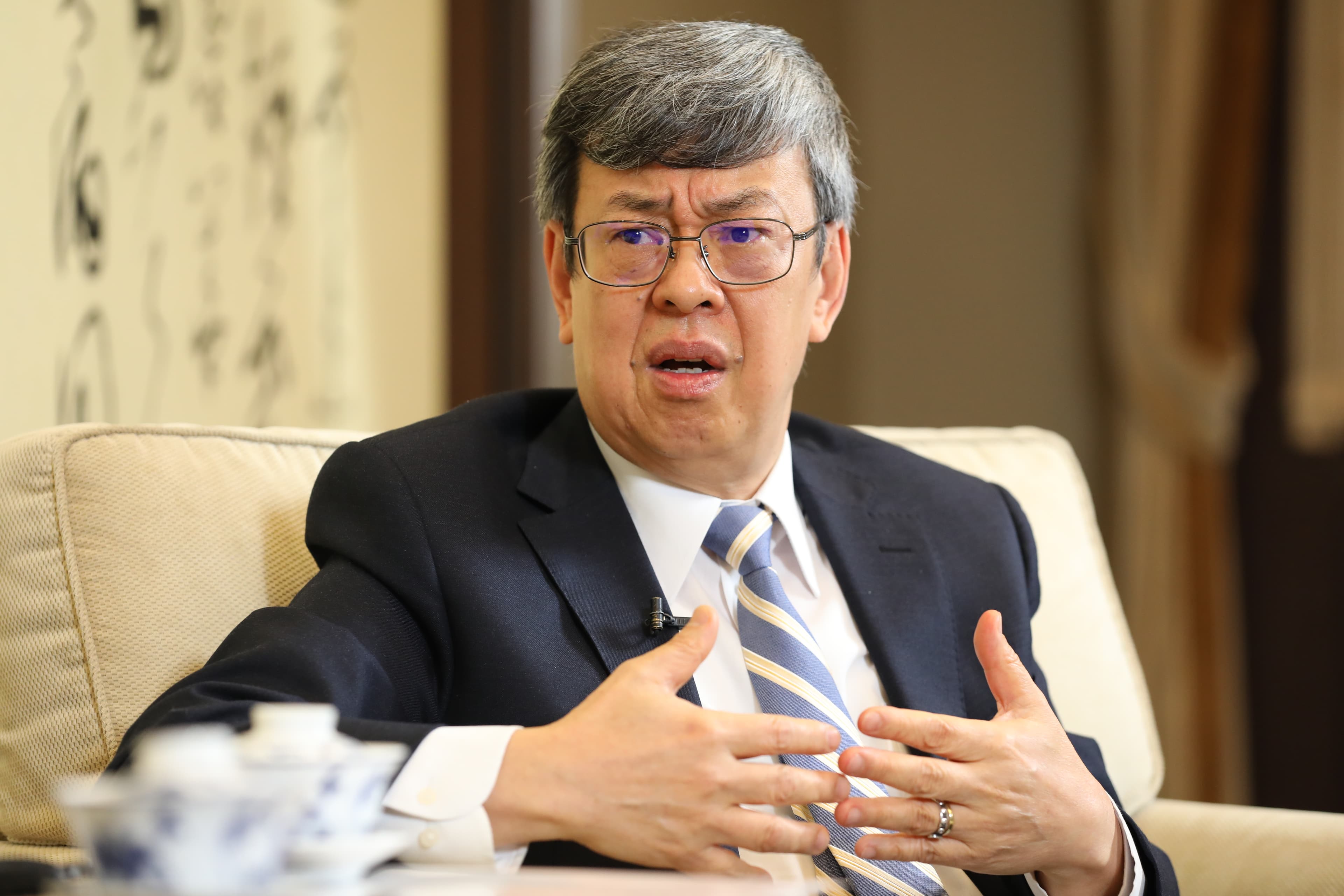 副總統陳建仁將於明正是卸任，重返中研院擔任特聘研究員。（本刊資料照）