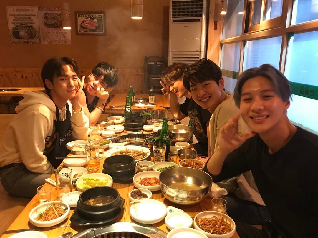 SHINee自2008年出道，5位成員感情像親兄弟一樣。（翻攝自Key IG）