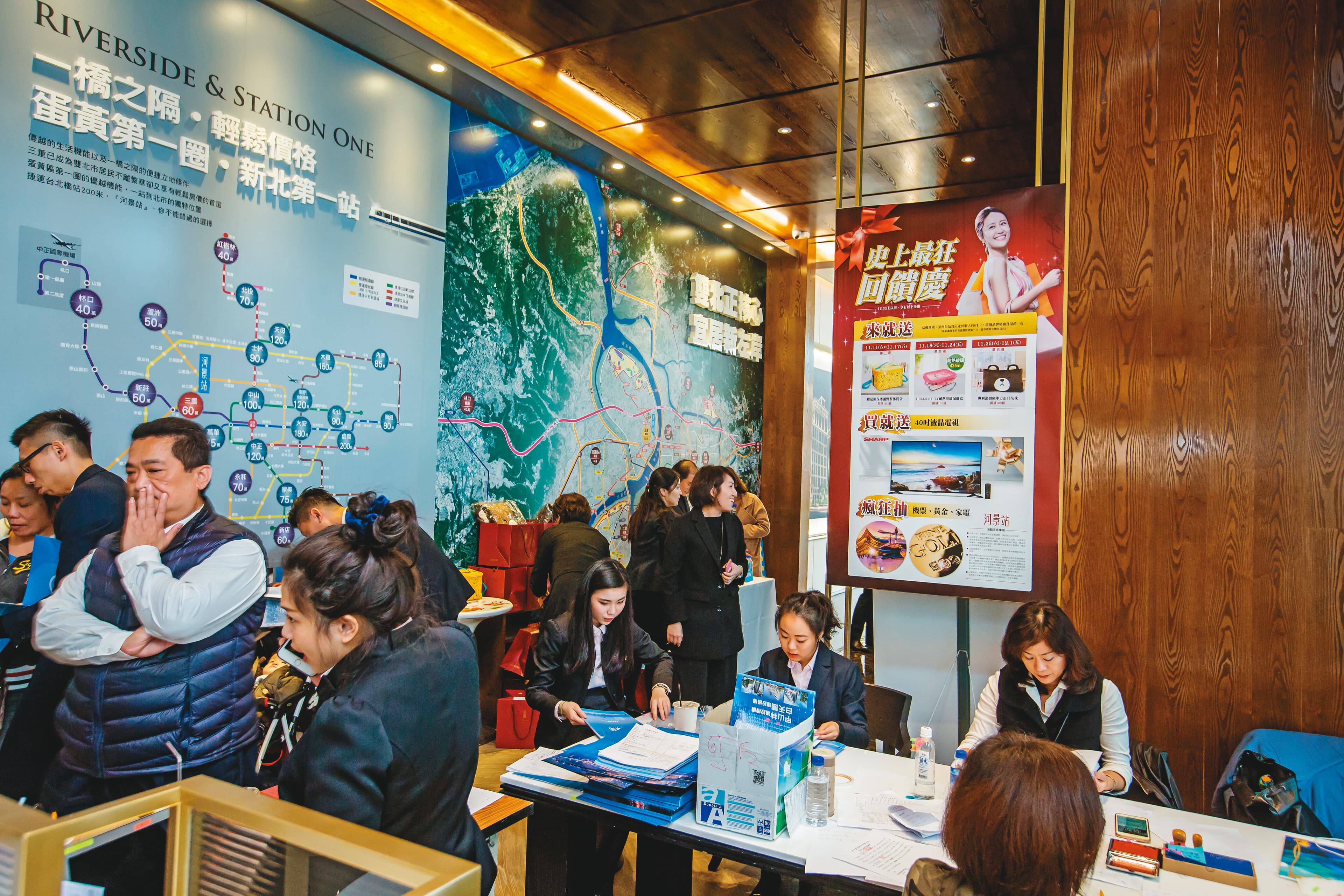 祝文宇的甲山林廣告以代銷起家，6年前銷售團隊便進駐愛山林，為初期營運挹注獲利動能。
