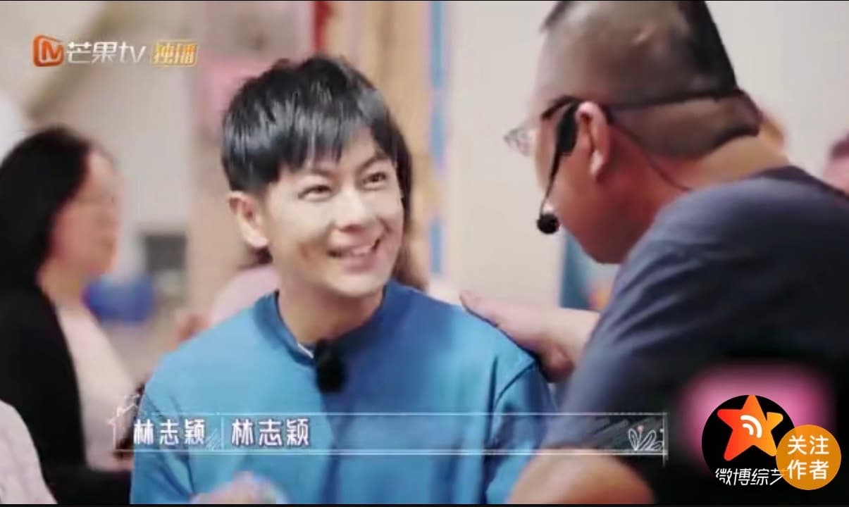 林志穎秒脫口罩，證明自己是林志穎。（圖／截自芒果TV）