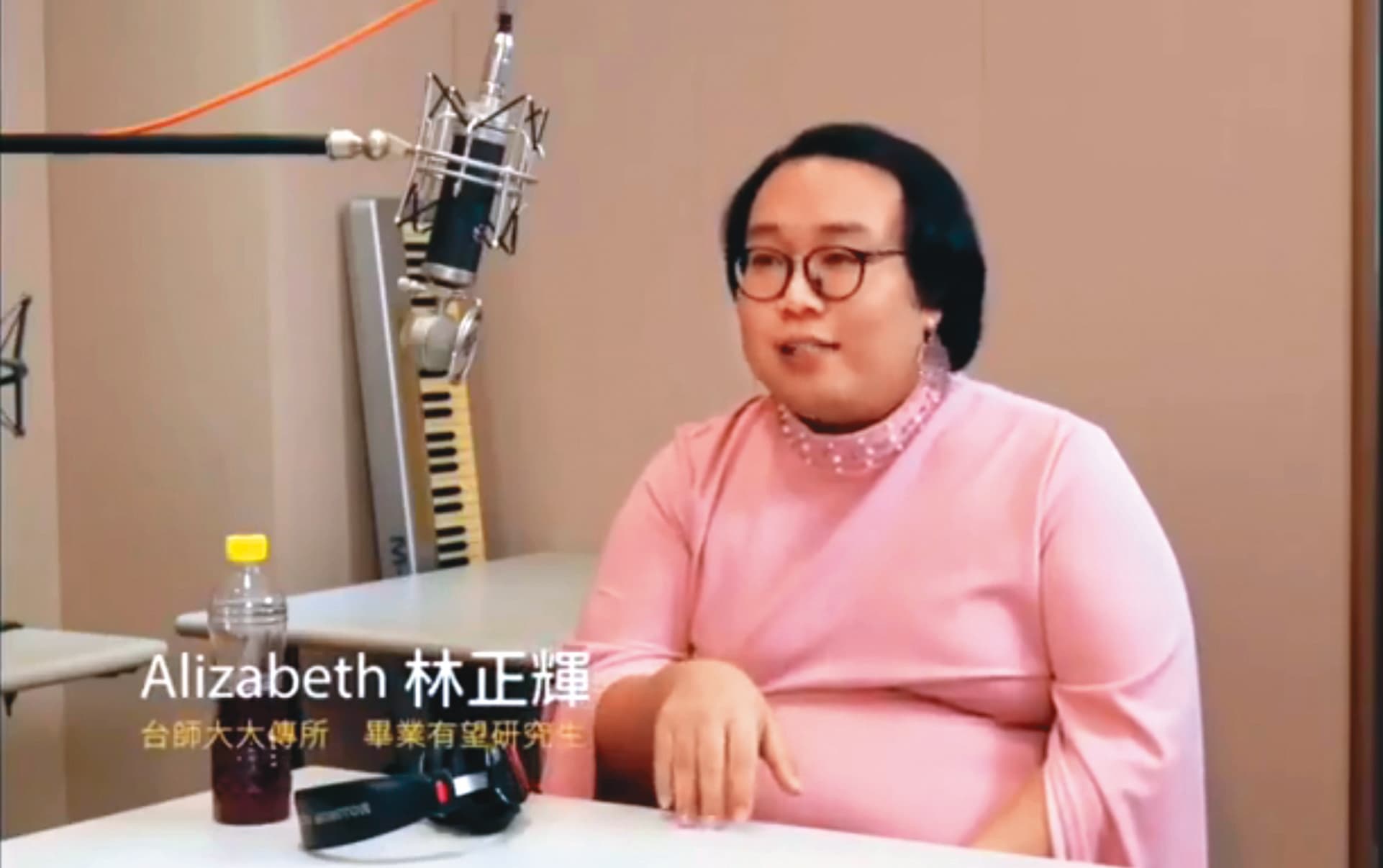 在還沒爆紅前，娘娘就曾上節目聊泰國BL劇的研究。（翻攝自娘娘IG）
