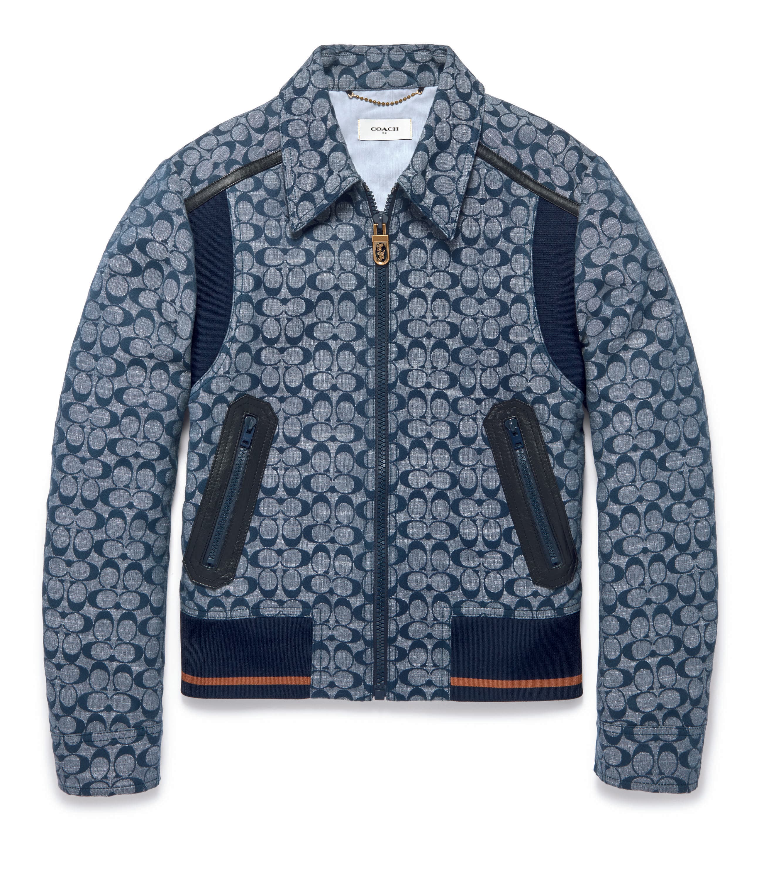 蕭敬騰的Chambray外套。NT$23,800（COACH提供）