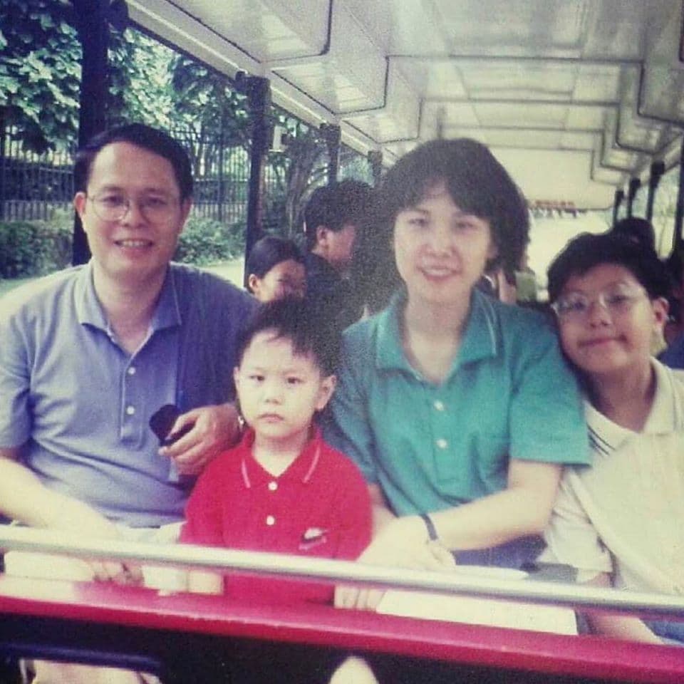 韋禮安出身於外語系教授之家，父母總給他開放式的教育選項。（翻攝自韋禮安臉書）
