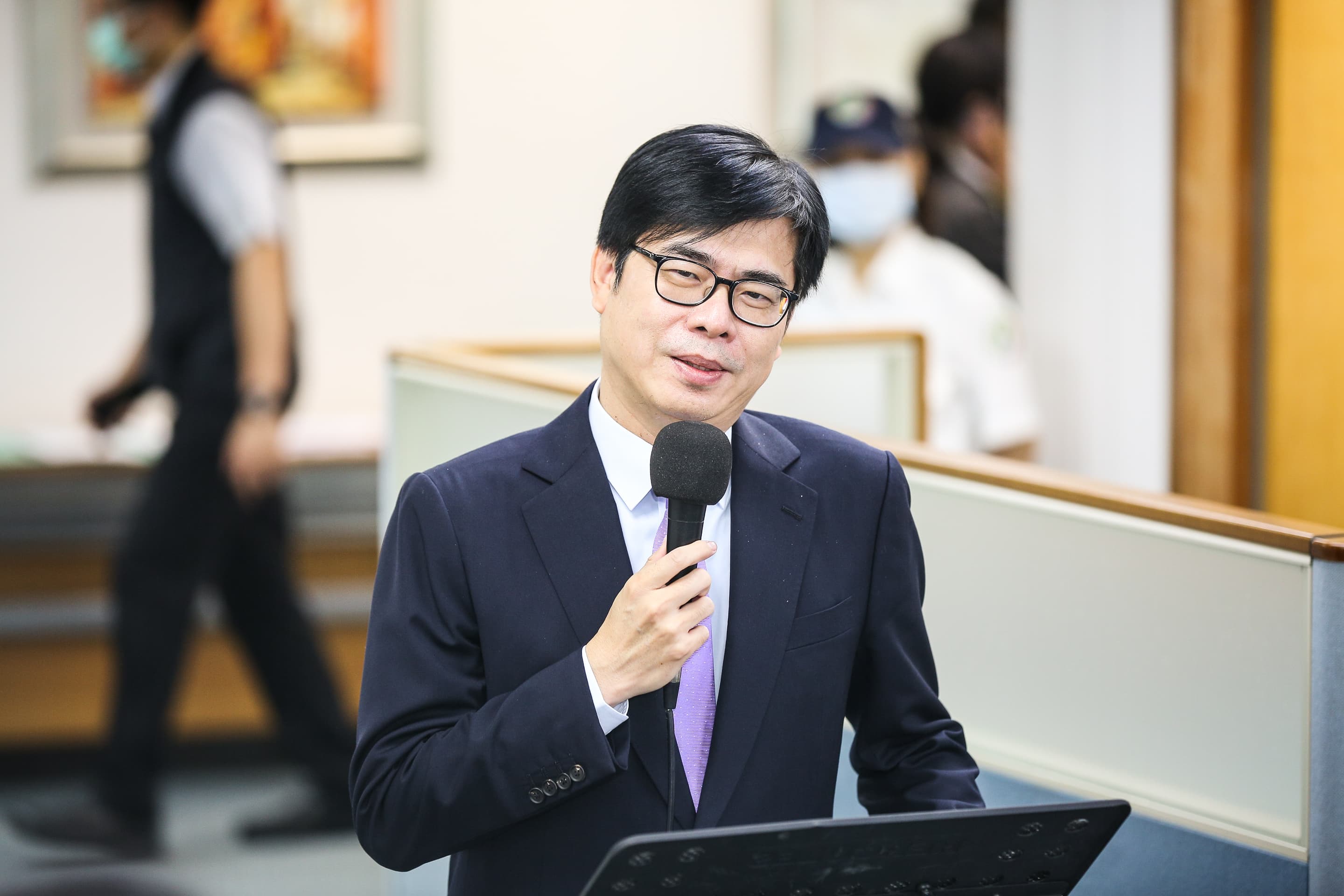 行政院副院長陳其邁被視為最有機會代表民進黨參加高市長補選的人選。