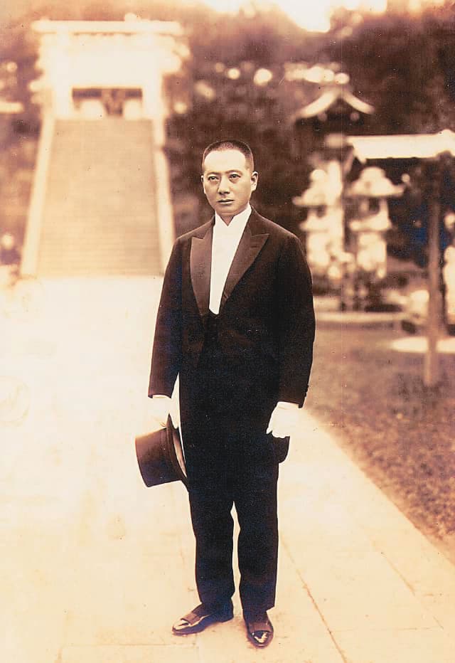 黃崇仁的外祖父許丙(圖)是板橋林家大掌櫃,也讓黃家與本土名門望族都有姻親關係。(翻攝圓山町臉書)
