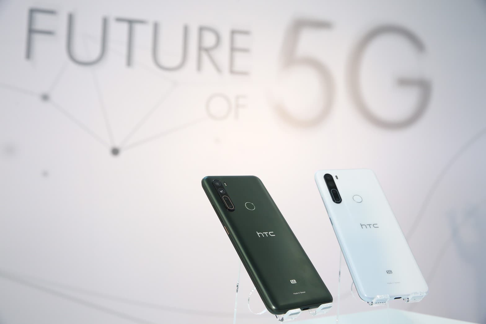 宏達電（HTC）今日發表2款新手機4G Desire 20 Pro和HTC U20 5G。